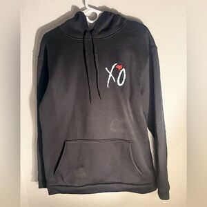 Black XO The Weeknd Hoodie Size Large